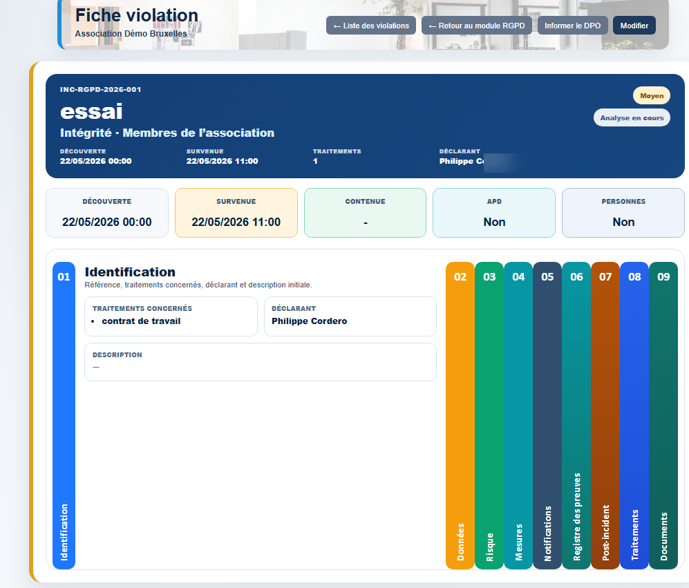 Analyser et notifier