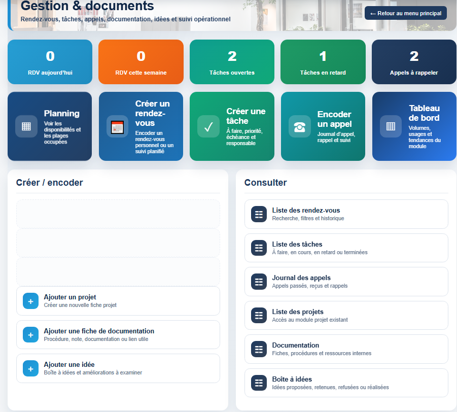 Gestion & documents